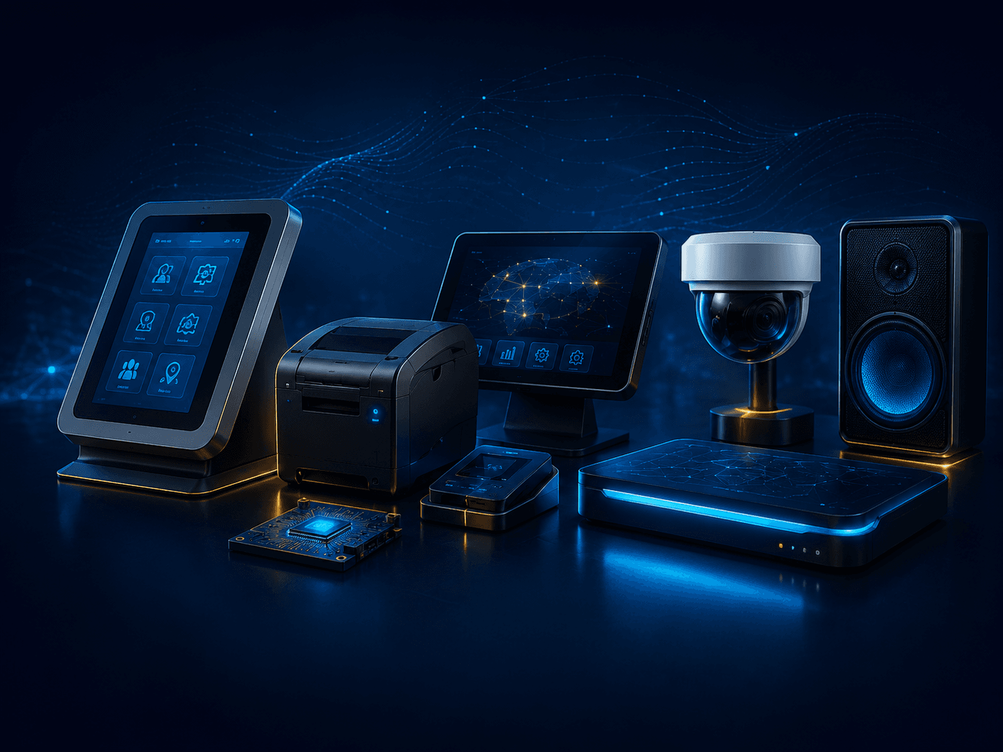 Connected customer experience hardware and supporting technology