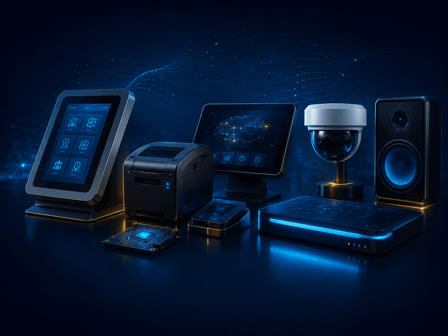 Connected customer experience hardware and supporting technology